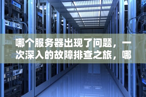 哪个服务器出现了问题，一次深入的故障排查之旅，哪个服务器出现了问题呢