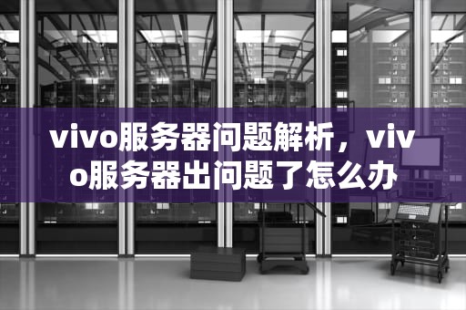 vivo服务器问题解析，vivo服务器出问题了怎么办
