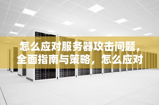 怎么应对服务器攻击问题，全面指南与策略，怎么应对服务器攻击问题呢