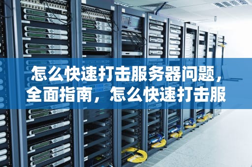 怎么快速打击服务器问题，全面指南，怎么快速打击服务器问题呢
