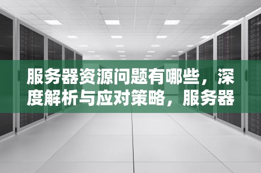 服务器资源问题有哪些，深度解析与应对策略，服务器资源问题有哪些方面