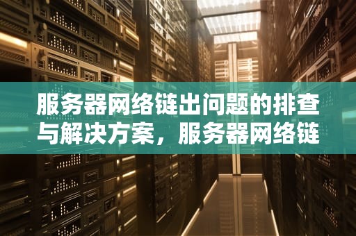 服务器网络链出问题的排查与解决方案，服务器网络链出问题怎么解决