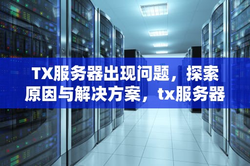 TX服务器出现问题，探索原因与解决方案，tx服务器维护