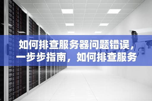如何排查服务器问题错误，一步步指南，如何排查服务器问题错误的方法