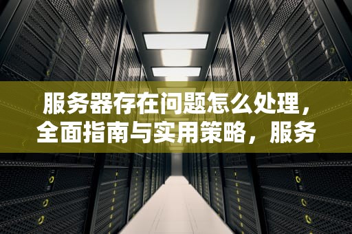 服务器存在问题怎么处理，全面指南与实用策略，服务器存在问题怎么处理好