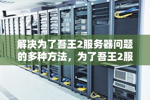 解决为了吾王2服务器问题的多种方法，为了吾王2服务器问题M0-3