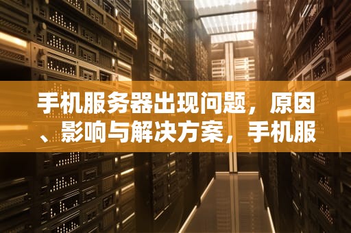 手机服务器出现问题，原因、影响与解决方案，手机服务器出现问题是怎么回事