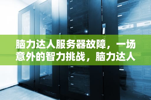 脑力达人服务器故障，一场意外的智力挑战，脑力达人为什么玩不了