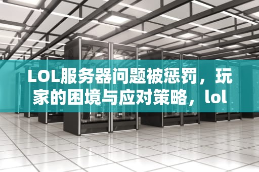LOL服务器问题被惩罚，玩家的困境与应对策略，lol服务器问题被惩罚怎么解决