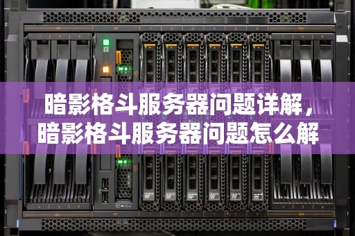 暗影格斗服务器问题详解，暗影格斗服务器问题怎么解决