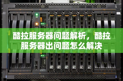 酷拉服务器问题解析，酷拉服务器出问题怎么解决
