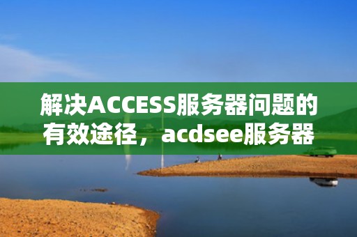 解决ACCESS服务器问题的有效途径，acdsee服务器正在运行中