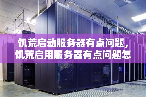 饥荒启动服务器有点问题，饥荒启用服务器有点问题怎么办