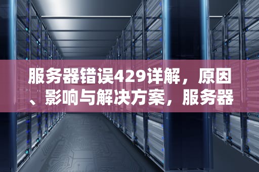 服务器错误429详解，原因、影响与解决方案，服务器出现问题400