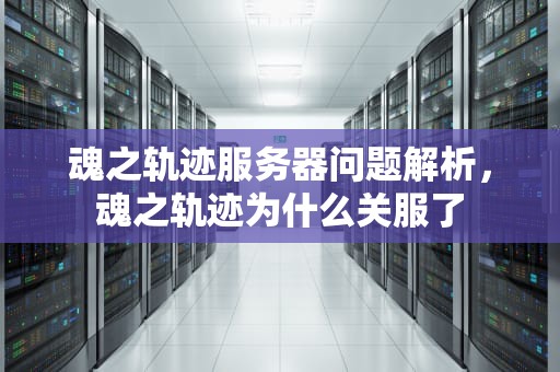 魂之轨迹服务器问题解析，魂之轨迹为什么关服了