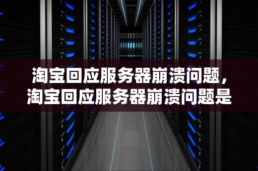 淘宝回应服务器崩溃问题，淘宝回应服务器崩溃问题是真的吗