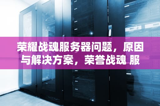 荣耀战魂服务器问题，原因与解决方案，荣誉战魂 服务器问题怎么解决