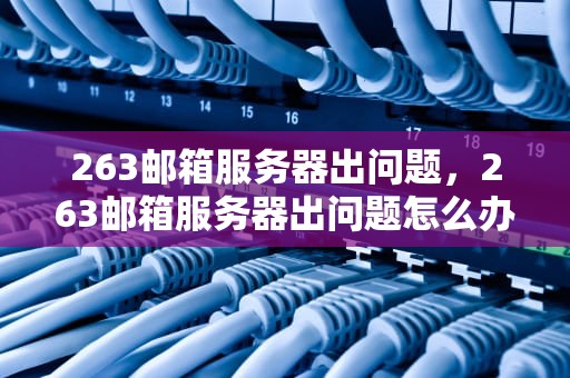 263邮箱服务器出问题，263邮箱服务器出问题怎么办