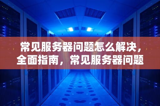 常见服务器问题怎么解决，全面指南，常见服务器问题怎么解决的