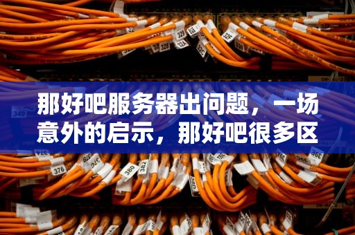 那好吧服务器出问题，一场意外的启示，那好吧很多区用不了
