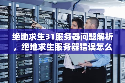 绝地求生31服务器问题解析，绝地求生服务器错误怎么回事