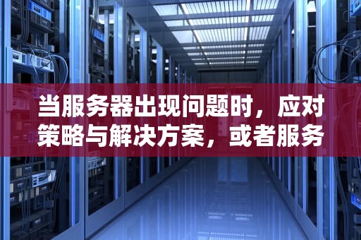 当服务器出现问题时，应对策略与解决方案，或者服务器出现问题怎么解决