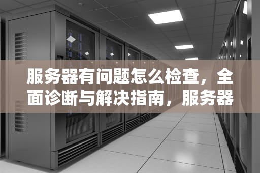服务器有问题怎么检查，全面诊断与解决指南，服务器有问题怎么检查出来