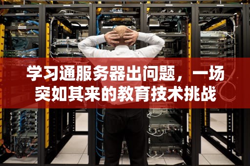 学习通服务器出问题，一场突如其来的教育技术挑战