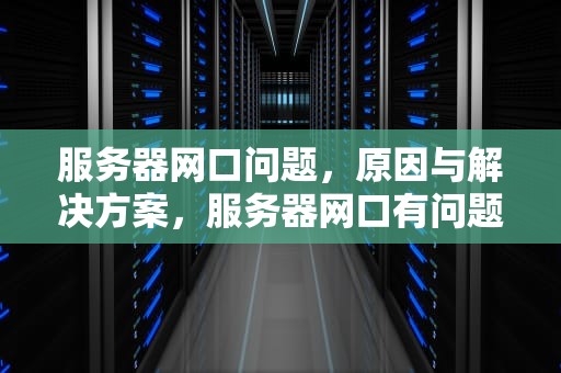 服务器网口问题，原因与解决方案，服务器网口有问题怎么解决