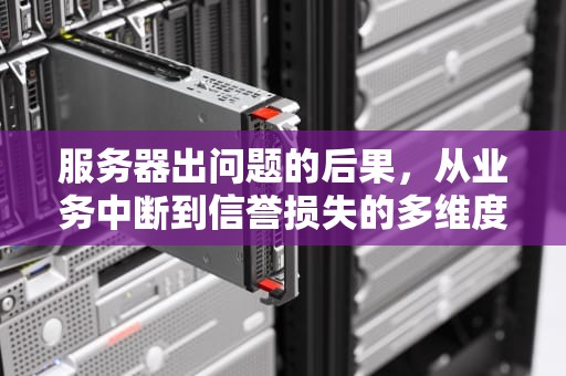 服务器出问题的后果，从业务中断到信誉损失的多维度影响，服务器出问题的后果是什么