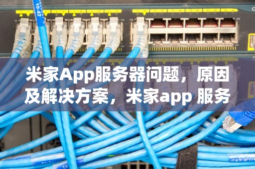 米家App服务器问题，原因及解决方案，米家app 服务器问题怎么解决