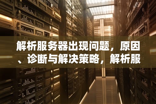 解析服务器出现问题，原因、诊断与解决策略，解析服务器出现问题怎么解决