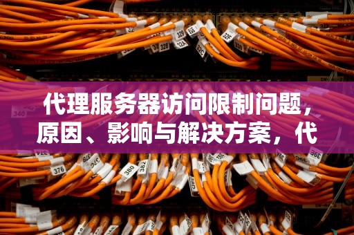 代理服务器访问限制问题，原因、影响与解决方案，代理服务器访问限制问题怎么解决