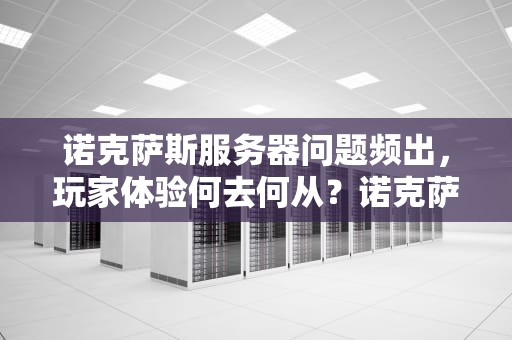 诺克萨斯服务器问题频出，玩家体验何去何从？诺克萨斯服务器有问题怎么办