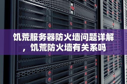 饥荒服务器防火墙问题详解，饥荒防火墙有关系吗