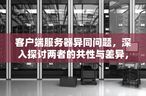 客户端服务器异同问题，深入探讨两者的共性与差异，客户端服务器异同问题有哪些