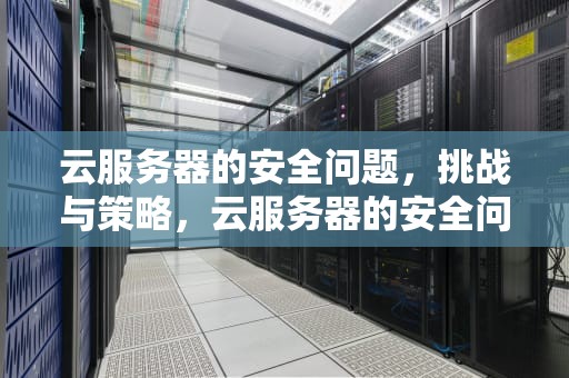 云服务器的安全问题，挑战与策略，云服务器的安全问题有哪些
