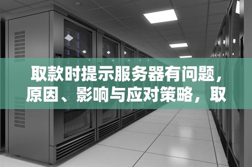 取款时提示服务器有问题，原因、影响与应对策略，取款时提示服务器有问题怎么回事