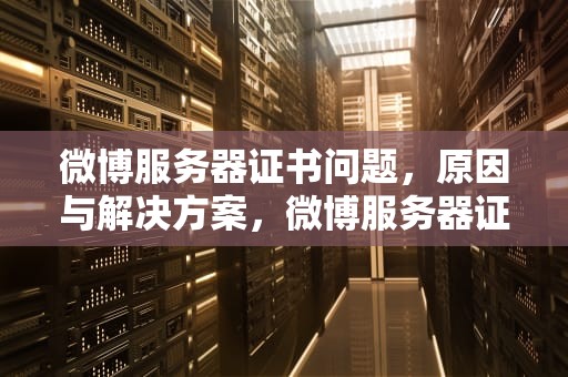 微博服务器证书问题，原因与解决方案，微博服务器证书有问题怎么办