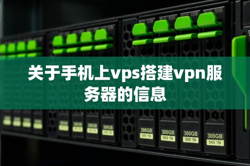 关于手机上vps搭建vpn服务器的信息