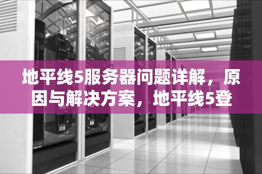 地平线5服务器问题详解，原因与解决方案，地平线5登陆平台