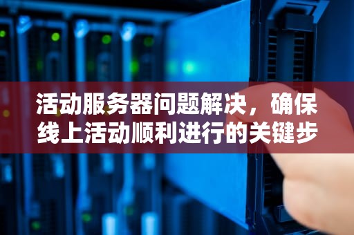 活动服务器问题解决，确保线上活动顺利进行的关键步骤，活动服务器问题解决方案