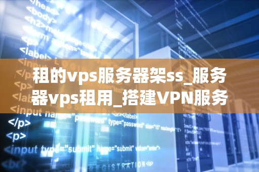 租的vps服务器架ss_服务器vps租用_搭建VPN服务器的详细指南