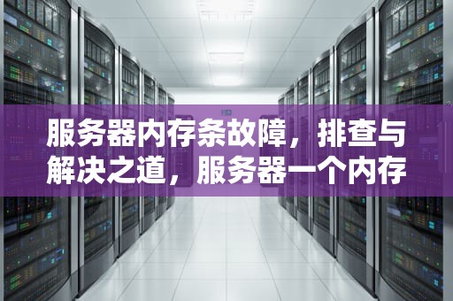 服务器内存条故障，排查与解决之道，服务器一个内存条出问题怎么办