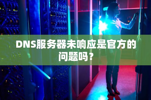 DNS服务器未响应是官方的问题吗？