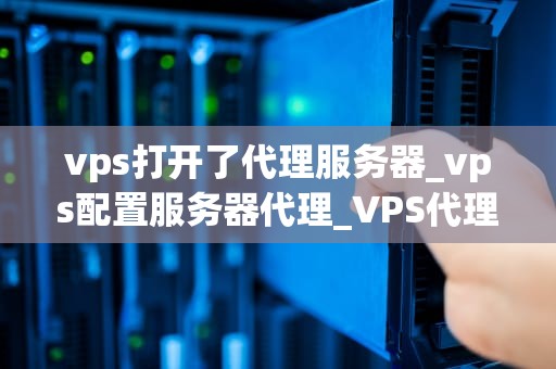 vps打开了代理服务器_vps配置服务器代理_VPS代理服务器的运用与实践
