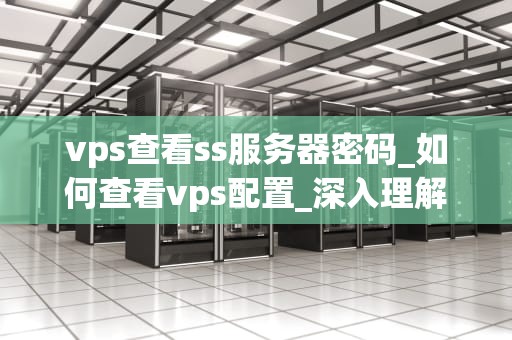 vps查看ss服务器密码_如何查看vps配置_深入理解VPS查看SSR服务器密码的方法和步骤