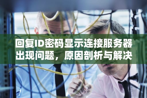 回复ID密码显示连接服务器出现问题，原因剖析与解决之道，回复id密码显示连接服务器出现问题怎么办