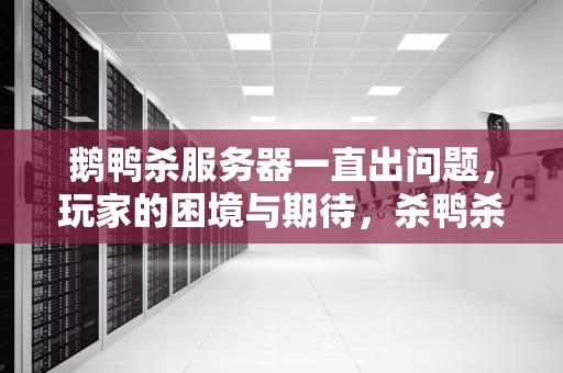 鹅鸭杀服务器一直出问题，玩家的困境与期待，杀鸭杀鹅视频