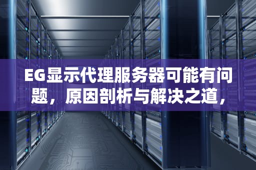 EG显示代理服务器可能有问题，原因剖析与解决之道，显示代理服务器出现问题